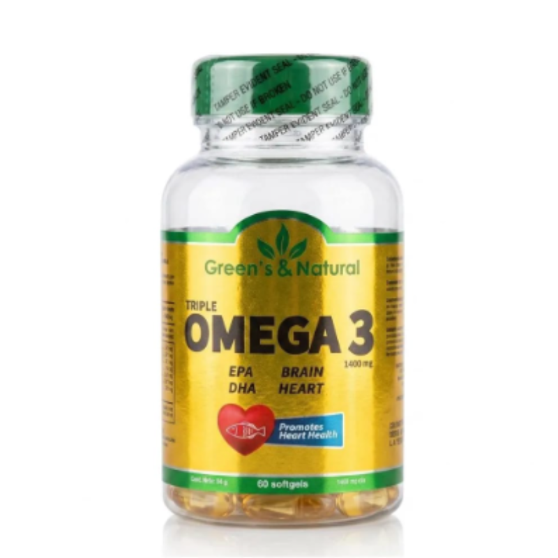 1 OMEGA 3 TRIPLE 1400mg 60 cápsulas