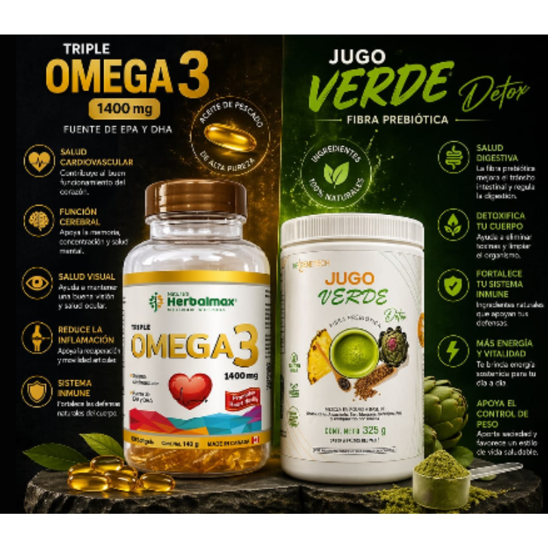 Pack Vitalidad Diaria & Detox