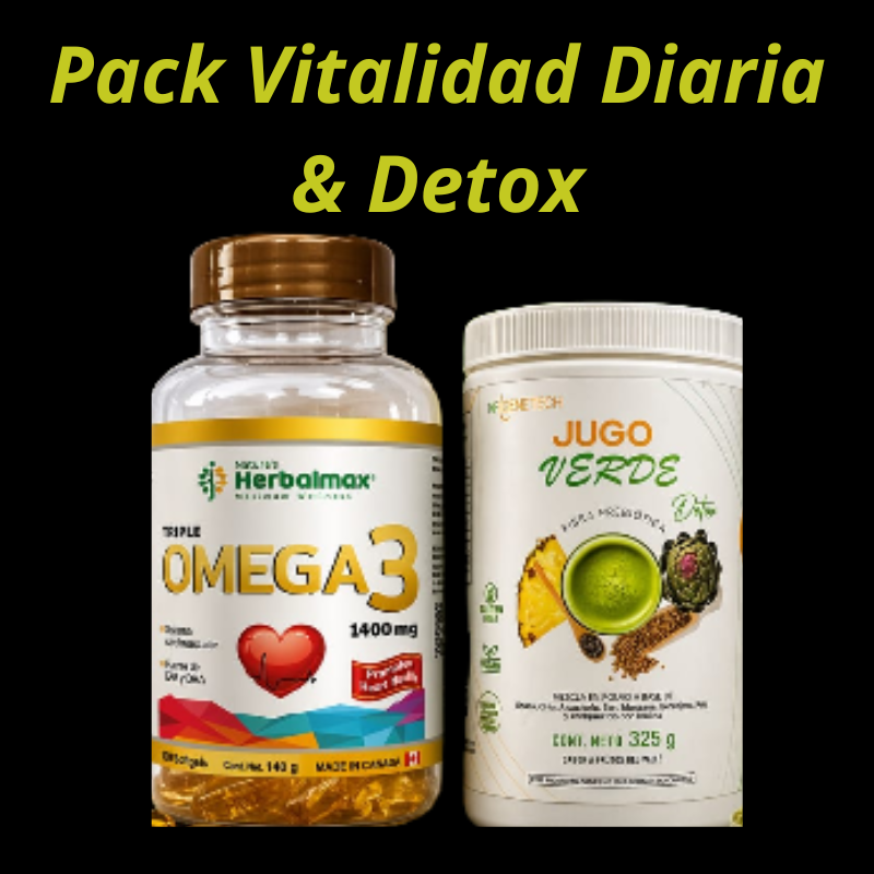 Pack Vitalidad Diaria & Detox